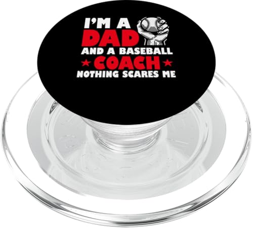 Baseball-Trainer PopSockets PopGrip für MagSafe von Gifts for Baseball Coach Gift ideas for Men