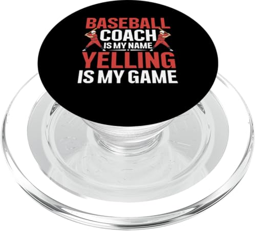 Baseball-Trainer PopSockets PopGrip für MagSafe von Gifts for Baseball Coach Gift ideas for Men