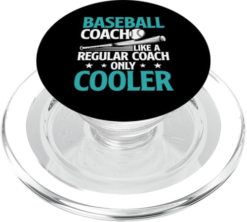 Baseball-Trainer PopSockets PopGrip für MagSafe von Gifts for Baseball Coach Gift ideas for Men