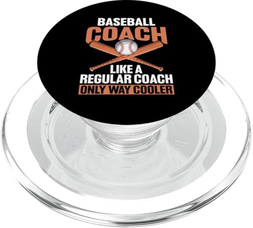 Baseball-Trainer PopSockets PopGrip für MagSafe von Gifts for Baseball Coach Gift ideas for Men