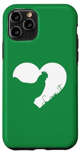 Love It Huhn Hühner Liebe Bauernhof Hühnerstall Huhn Herz Hülle für iPhone 11 Pro Love It Huhn Hühner Liebe Bauernhof Hühnerstall Huhn Herz Hülle für iPhone 11 Pro von Gifts for Farm Animal Lovers and Farmers Co.