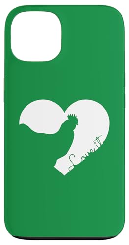 Love It Huhn Hühner Liebe Bauernhof Hühnerstall Huhn Herz Hülle für iPhone 13 von Gifts for Farm Animal Lovers and Farmers Co.