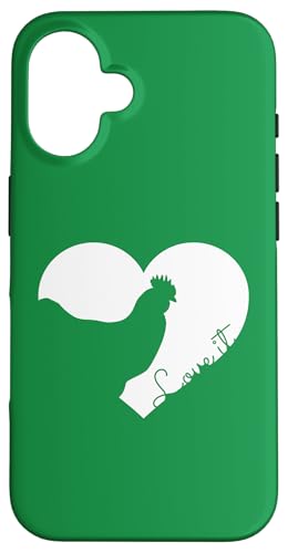 Love It Huhn Hühner Liebe Bauernhof Hühnerstall Huhn Herz Hülle für iPhone 16 Love It Huhn Hühner Liebe Bauernhof Hühnerstall Huhn Herz Hülle für iPhone 16 von Gifts for Farm Animal Lovers and Farmers Co.