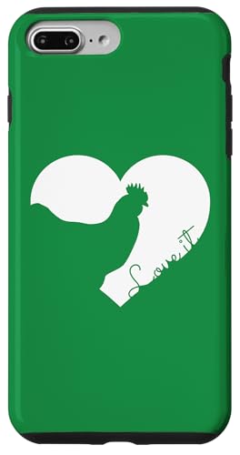 Love It Huhn Hühner Liebe Bauernhof Hühnerstall Huhn Herz Hülle für iPhone 7 Plus/8 Plus Love It Huhn Hühner Liebe Bauernhof Hühnerstall Huhn Herz Hülle für iPhone 7 Plus/8 Plus von Gifts for Farm Animal Lovers and Farmers Co.