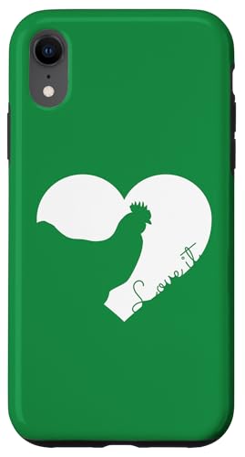 Love It Huhn Hühner Liebe Bauernhof Hühnerstall Huhn Herz Hülle für iPhone XR Love It Huhn Hühner Liebe Bauernhof Hühnerstall Huhn Herz Hülle für iPhone XR von Gifts for Farm Animal Lovers and Farmers Co.