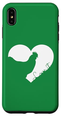 Love It Huhn Hühner Liebe Bauernhof Hühnerstall Huhn Herz Hülle für iPhone XS Max Love It Huhn Hühner Liebe Bauernhof Hühnerstall Huhn Herz Hülle für iPhone XS Max von Gifts for Farm Animal Lovers and Farmers Co.