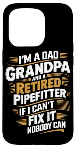 Rohrmonteur Klempner Ruhestand Pipefitter Hülle für iPhone 15 Pro von Gifts for Pipefitters / Pipefitter Gifts for Men