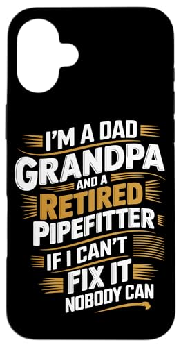 Rohrmonteur Klempner Ruhestand Pipefitter Hülle für iPhone 16 Plus von Gifts for Pipefitters / Pipefitter Gifts for Men