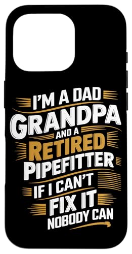 Rohrmonteur Klempner Ruhestand Pipefitter Hülle für iPhone 16 Pro von Gifts for Pipefitters / Pipefitter Gifts for Men