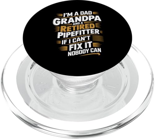 Rohrmonteur Klempner Ruhestand Pipefitter PopSockets PopGrip für MagSafe Rohrmonteur Klempner Ruhestand Pipefitter PopSockets PopGrip für MagSafe von Gifts for Pipefitters / Pipefitter Gifts for Men