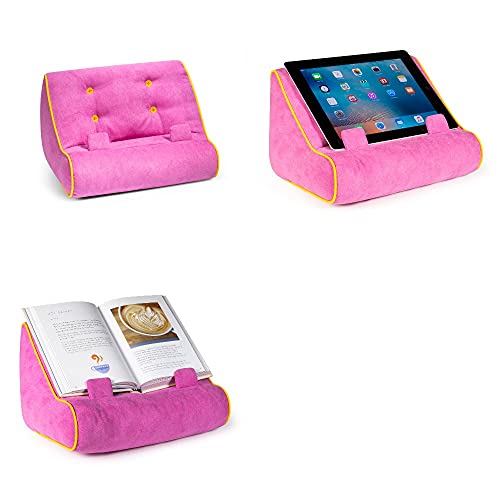 Book Couch iPad Ständer | Tablet Ständer | Buchhalter | Lesekissen | Lesen im Bett zu Hause | Tablet Knietruhe Kissen | Lustige Neuheit Geschenkidee für Leser, Buchliebhaber von Gifts for Readers & Writers