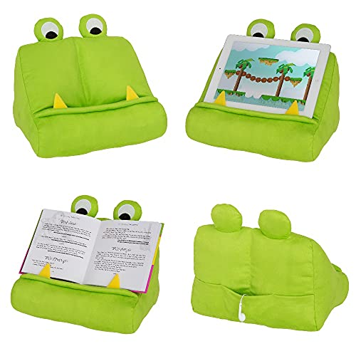 Cuddly Reader Kinder iPad Ständer | Tablet Ständer | Buchhalter | Lesekissen | Lesen im Bett zu Hause | Tablet Knietruhe Kissen | Lustige Neuheit Geschenkidee für Leser, Buchliebhaber von Gifts for Readers & Writers