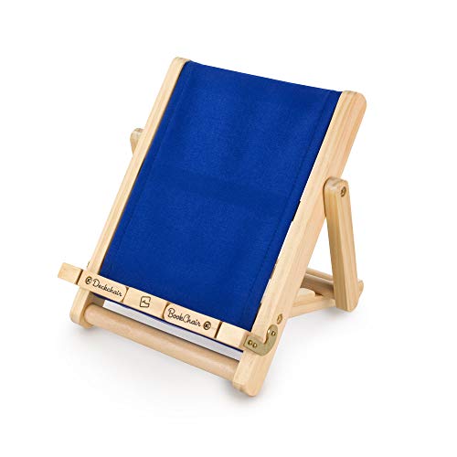 Deckchair Bookchair iPad Ständer | Tablet-Ständer | Buchhalter | Lesekissen | Lesen im Bett zu Hause | Tablet-Schoßauflage | Lustige Geschenkidee für Leser, Buchliebhaber von Gifts for Readers & Writers