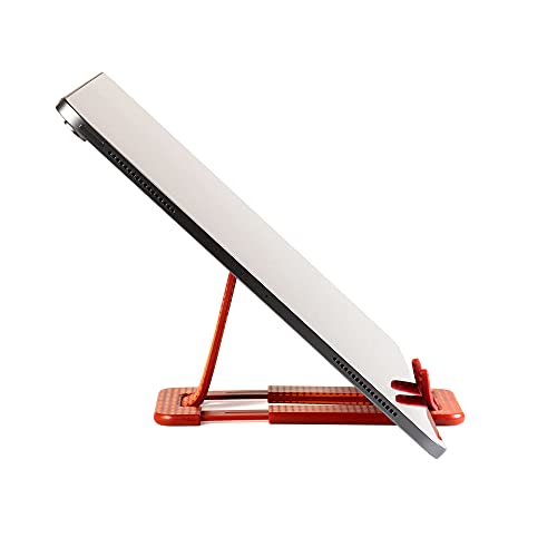 Gifts for Readers & Writers Flexistand Pro Kompakter und Verstellbarer Handy-/Tablet-Ständer für eReader/Kindle/Smartphone/Samsung, rote Punkte von Gifts for Readers & Writers