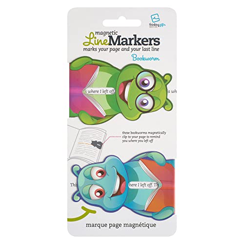 Linemarker Seitenmarker | Buchhalter | Magnetische Lesezeichen 2er Set | Magnet Seitenhalter Clip zum Lesen | Lesezeichen | Geschenkidee für Leser, Buchliebhaber Linemarker Seitenmarker | Buchhalter | Magnetische Lesezeichen 2er Set | Magnet Seitenhalter Clip zum Lesen | Lesezeichen | Geschenkidee für Leser, Buchliebhaber von Gifts for Readers & Writers