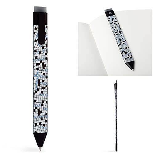 Pen Bookmark mit Tintennachfüllungen | Löschbarer Kugelschreiber und Lesezeichen 3-in-1 | Neuheitsstift mit Tinte und Radiergummi | Seitenmarkierung | Buchmarker | Seitenhalter-Clip von Gifts for Readers & Writers