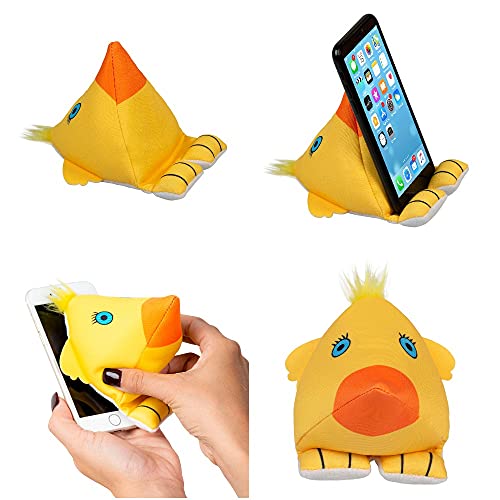 Plusheez Handyhalter 2-in-1-Telefonständer mit Mikrofasertuch Bildschirmreiniger Universeller Telefonständer für Kinder, Kinder und Erwachsene Kompatibel mit eReader/Kindle/Smartphone/kleinem Tablet Plusheez Handyhalter 2-in-1-Telefonständer mit Mikrofasertuch Bildschirmreiniger Universeller Telefonständer für Kinder, Kinder und Erwachsene Kompatibel mit eReader/Kindle/Smartphone/kleinem Tablet von Gifts for Readers & Writers