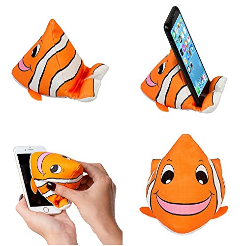 Plusheez Handyhalter 2-in-1-Telefonständer mit Mikrofasertuch Bildschirmreiniger Universeller Telefonständer für Kinder, Kinder und Erwachsene Kompatibel mit eReader/Kindle/Smartphone/kleinem Tablet Plusheez Handyhalter 2-in-1-Telefonständer mit Mikrofasertuch Bildschirmreiniger Universeller Telefonständer für Kinder, Kinder und Erwachsene Kompatibel mit eReader/Kindle/Smartphone/kleinem Tablet von Gifts for Readers & Writers