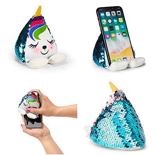 Plusheez Handyhalter 2-in-1-Telefonständer mit Mikrofasertuch Bildschirmreiniger Universeller Telefonständer für Kinder, Kinder und Erwachsene Kompatibel mit eReader/Kindle/Smartphone/kleinem Tablet Plusheez Handyhalter 2-in-1-Telefonständer mit Mikrofasertuch Bildschirmreiniger Universeller Telefonständer für Kinder, Kinder und Erwachsene Kompatibel mit eReader/Kindle/Smartphone/kleinem Tablet von Gifts for Readers & Writers