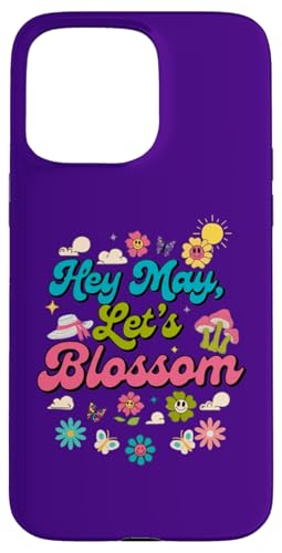 Hey May, Let's Blossom, Blumen, Pilze, Schmetterlinge Hülle für iPhone 15 Pro Max Hey May, Let's Blossom, Blumen, Pilze, Schmetterlinge Hülle für iPhone 15 Pro Max von Gifts & Beads