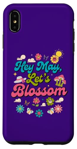 Hey May, Let's Blossom, Blumen, Pilze, Schmetterlinge Hülle für iPhone XS Max Hey May, Let's Blossom, Blumen, Pilze, Schmetterlinge Hülle für iPhone XS Max von Gifts & Beads