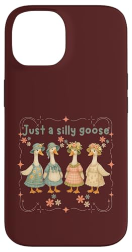 Just a Silly Goose Lustige Bauerngans im Vintage-Stil Hülle für iPhone 14 von Gifts & Beads