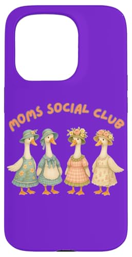 Moms Social Club, 4 Gans verkleidet Hülle für iPhone 15 Pro von Gifts & Beads