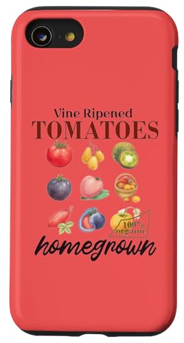 Ranke gereifte Tomaten hausgemachtes Geschenk Hülle für iPhone SE (2020) / 7 / 8 von Gifts & Beads