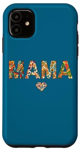 Retro Floral MAMA mit Herz für coole Mütter Hülle für iPhone 11 Retro Floral MAMA mit Herz für coole Mütter Hülle für iPhone 11 von Gifts & Beads