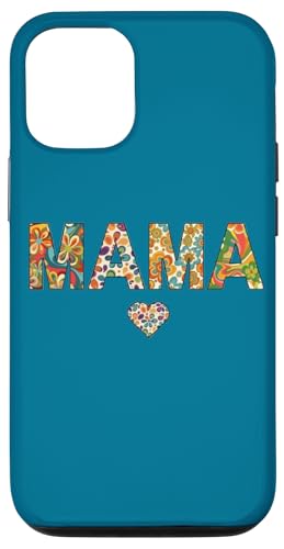Retro Floral MAMA mit Herz für coole Mütter Hülle für iPhone 12/12 Pro Retro Floral MAMA mit Herz für coole Mütter Hülle für iPhone 12/12 Pro von Gifts & Beads