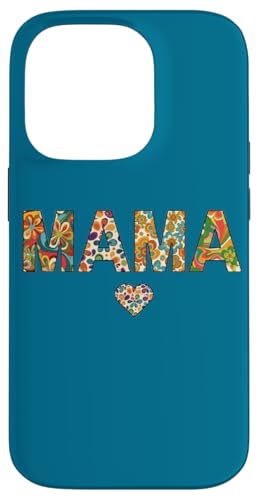 Retro Floral MAMA mit Herz für coole Mütter Hülle für iPhone 14 Pro Retro Floral MAMA mit Herz für coole Mütter Hülle für iPhone 14 Pro von Gifts & Beads