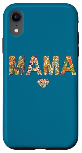 Retro Floral MAMA mit Herz für coole Mütter Hülle für iPhone XR Retro Floral MAMA mit Herz für coole Mütter Hülle für iPhone XR von Gifts & Beads