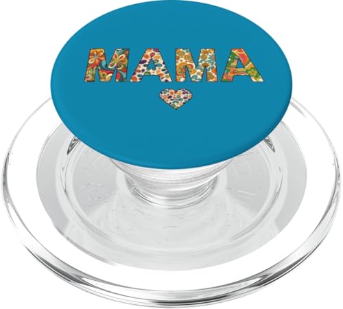 Retro Floral MAMA mit Herz für coole Mütter PopSockets PopGrip für MagSafe Retro Floral MAMA mit Herz für coole Mütter PopSockets PopGrip für MagSafe von Gifts & Beads