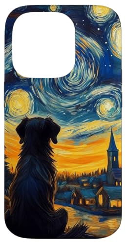 Sternennacht Hund Silhouette Art Van Gogh inspiriertes Design Hülle für iPhone 14 Pro Sternennacht Hund Silhouette Art Van Gogh inspiriertes Design Hülle für iPhone 14 Pro von Gifts & Beads