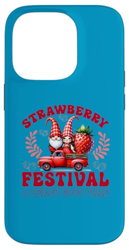 Strawberry Festival, A Berry Good Time, Geschenk Hülle für iPhone 14 Pro von Gifts & Beads