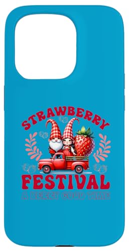 Strawberry Festival, A Berry Good Time, Geschenk Hülle für iPhone 15 Pro von Gifts & Beads