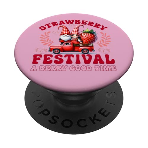 Strawberry Festival, A Berry Good Time, Geschenk PopSockets Klebender PopGrip von Gifts & Beads