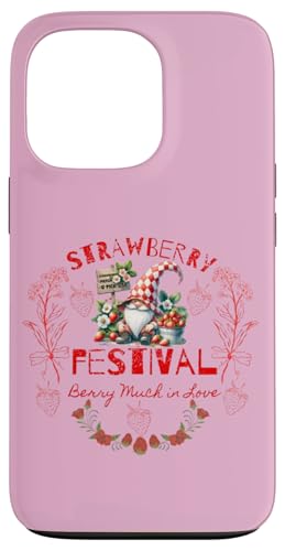 Strawberry Festival, Berry much in Love, Geschenk Hülle für iPhone 13 Pro von Gifts & Beads