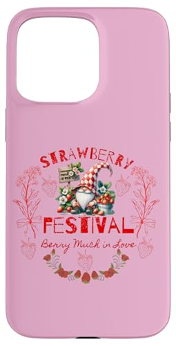 Strawberry Festival, Berry much in Love, Geschenk Hülle für iPhone 15 Pro Max Strawberry Festival, Berry much in Love, Geschenk Hülle für iPhone 15 Pro Max von Gifts & Beads