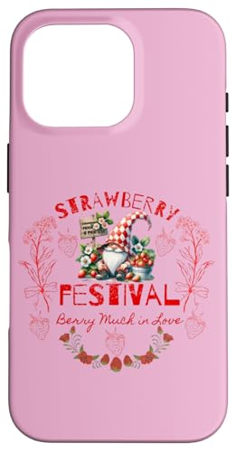 Strawberry Festival, Berry much in Love, Geschenk Hülle für iPhone 16 Pro Strawberry Festival, Berry much in Love, Geschenk Hülle für iPhone 16 Pro von Gifts & Beads