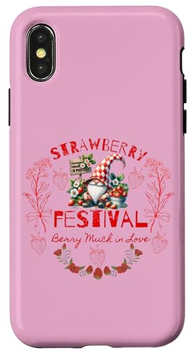 Strawberry Festival, Berry much in Love, Geschenk Hülle für iPhone X/XS Strawberry Festival, Berry much in Love, Geschenk Hülle für iPhone X/XS von Gifts & Beads