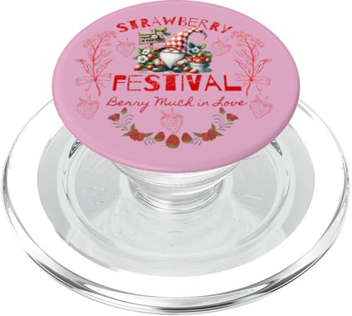 Strawberry Festival, Berry much in Love, Geschenk PopSockets PopGrip für MagSafe von Gifts & Beads