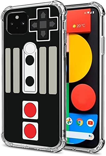 Gifun Game-Schutzhülle für Google Pixel 4A, Hartplastik und TPU, transparent, kompatibel mit Google Pixel 4A 4G (nur nicht kompatibel mit 5G-Version), Retro-Arcade-Spiel von Gifun