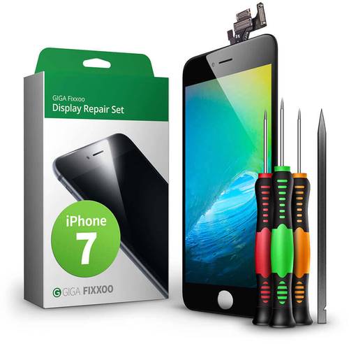 Giga Fixxoo Display Reparaturset Apple iPhone 7 Schwarz von Giga Fixxoo