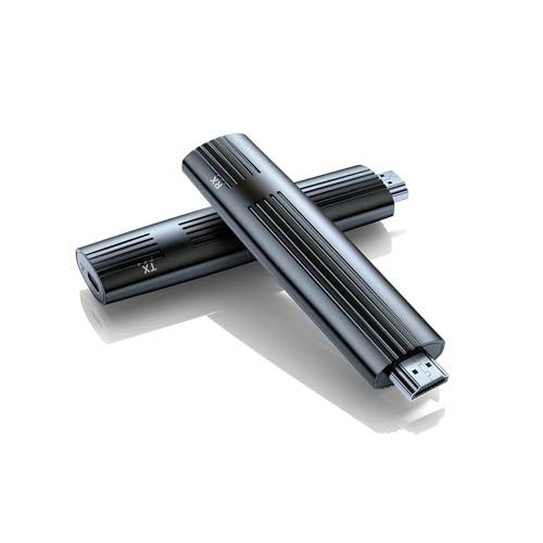 GigaBlue Nano HDMI Extender kabellos übertragen 1080p Full-HD / 30m / kein WLAN notwendig/Wireless Transmitter und Receiver/Drahtlos 5GHz / für Laptop/PC/Kamera zu TV/Monitor GigaBlue Nano HDMI Extender kabellos übertragen 1080p Full-HD / 30m / kein WLAN notwendig/Wireless Transmitter und Receiver/Drahtlos 5GHz / für Laptop/PC/Kamera zu TV/Monitor von GigaBlue