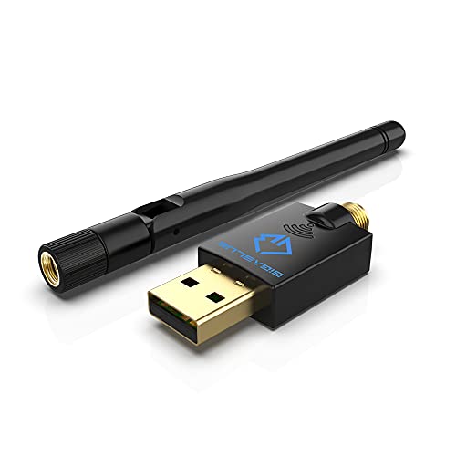 GigaBlue Ultra 600Mbps W-LAN 2.4 & 5 GHz USB 2.0 WiFi Dual Band Adapter 5GHz+2.4GHz 1x 5dBi High Speed 802.11ac Wireless Netzwerk Adapter WiFi Empfänger für Windows/Mac OS/Linux … von GigaBlue