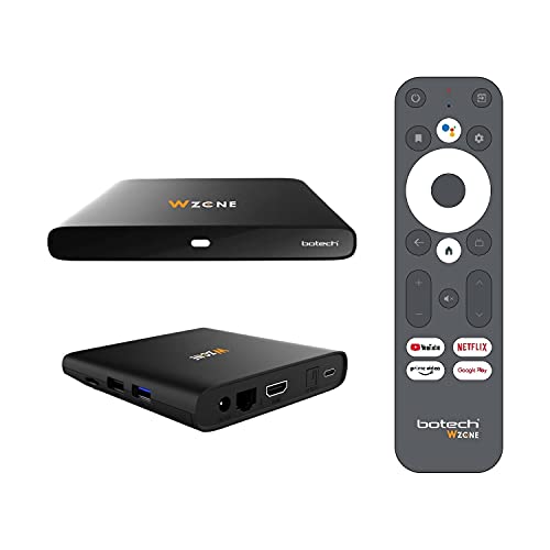 GigaBlue x Botech WZONE 4K Android 12 TV Box HDR60Hz / HDMI2.1 Streaming Empfänger von GigaBlue