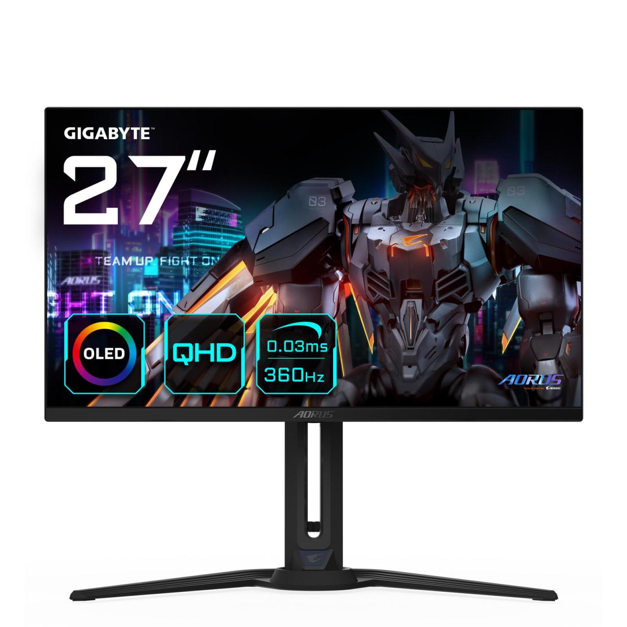GIGABYTE AORUS FO27Q3 OLED QHD Gaming Monitor GIGABYTE AORUS FO27Q3 OLED QHD Gaming Monitor von GigaByte