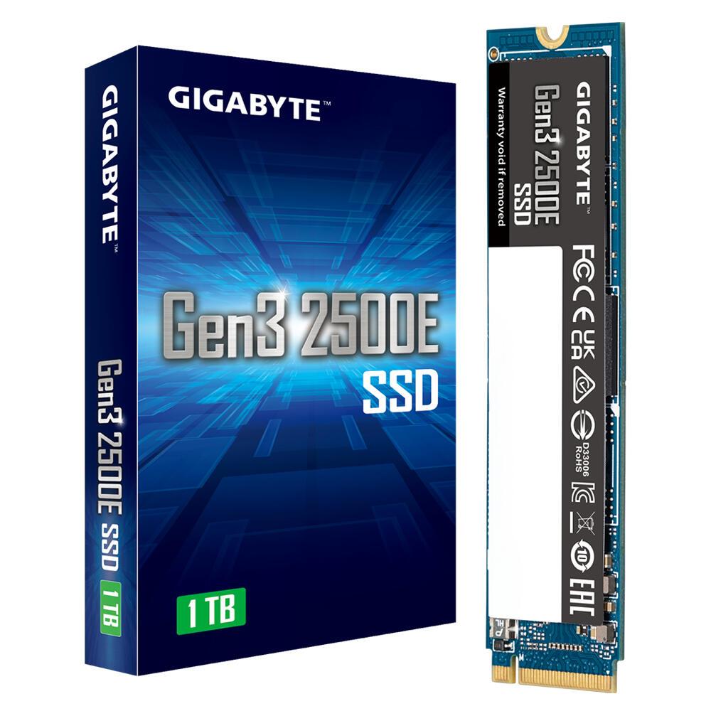 GIGABYTE Gen3 2500E M.2 SSD intern 1 TB GIGABYTE Gen3 2500E M.2 SSD intern 1 TB von GigaByte