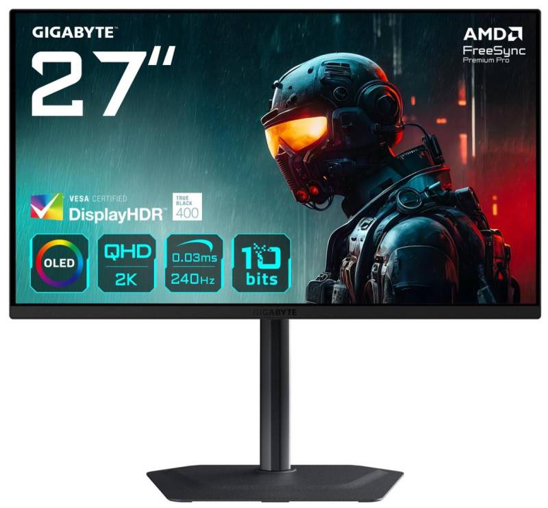GIGABYTE MO27Q2 Gaming Monitor 68,6 cm (27 Zoll) von GigaByte